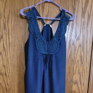 Solitaire Linen tank dress